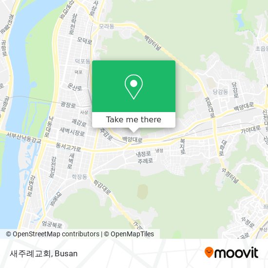 새주례교회 map