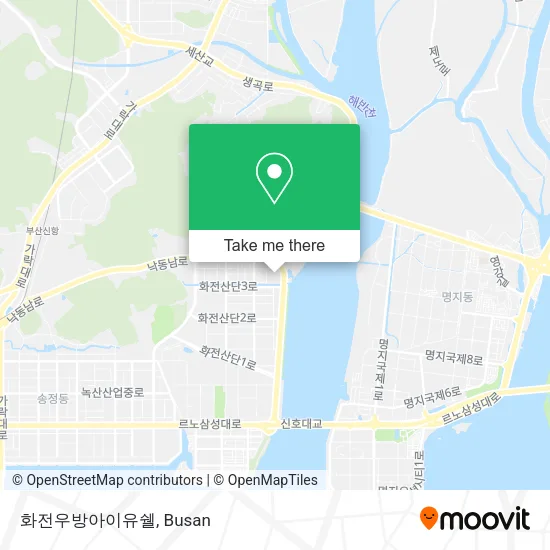 화전우방아이유쉘 map