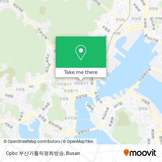 Cpbc 부산가톨릭평화방송 map