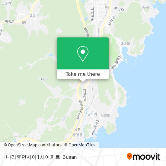 내리휴먼시아1차아파트 map