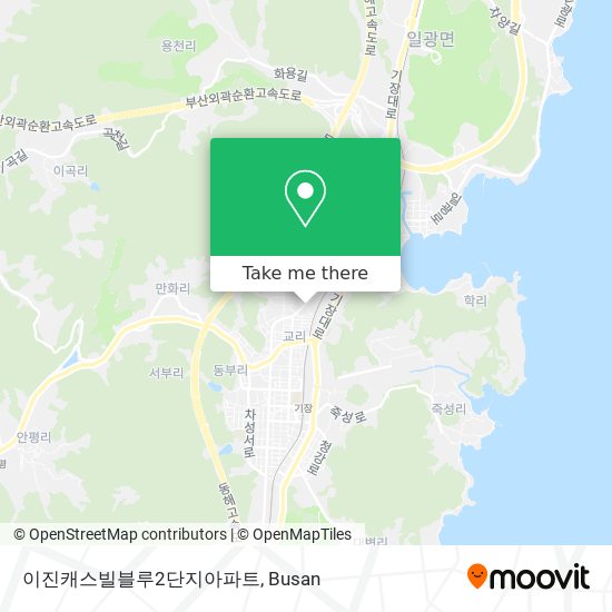 이진캐스빌블루2단지아파트 map