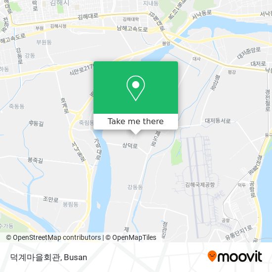 덕계마을회관 map