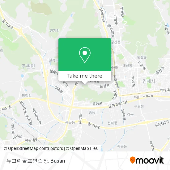 뉴그린골프연습장 map