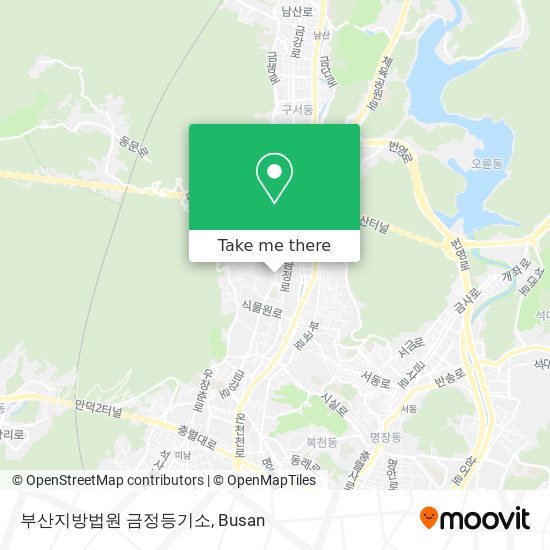 부산지방법원 금정등기소 map