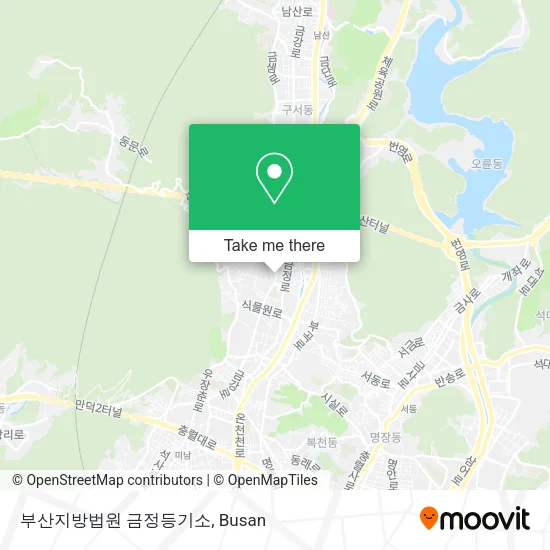부산지방법원 금정등기소 map