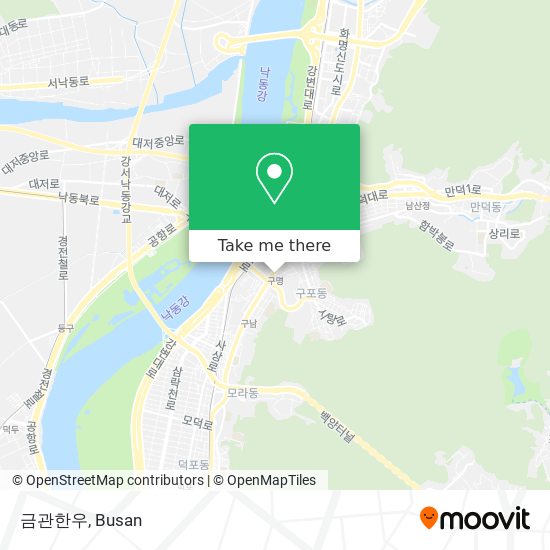 금관한우 map