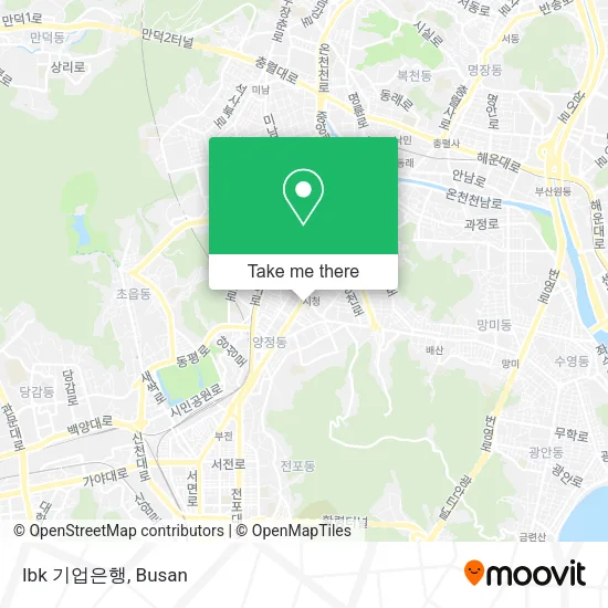 Ibk 기업은행 map