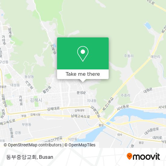 동부중앙교회 map