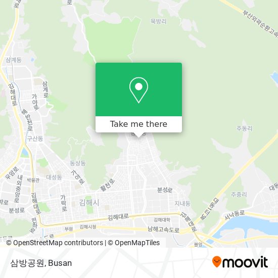 삼방공원 map