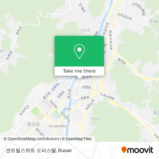 센트럴스위트 오피스텔 map