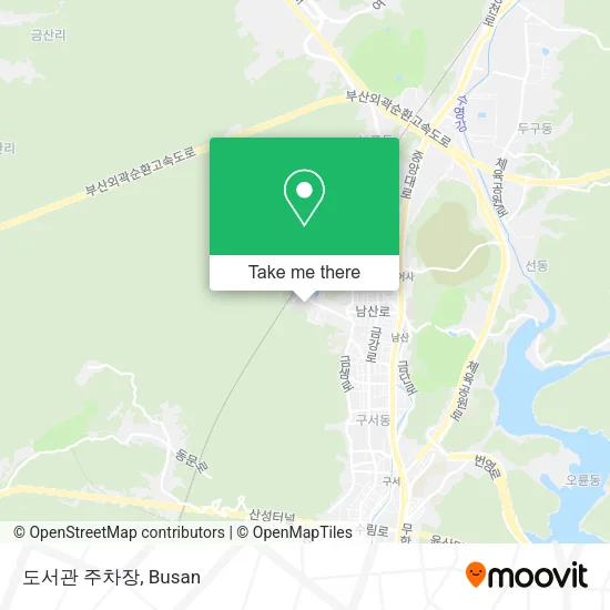 도서관 주차장 map