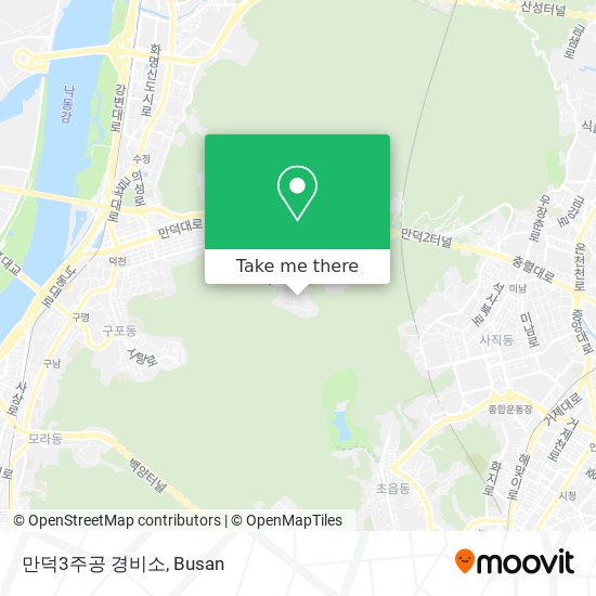 만덕3주공 경비소 map