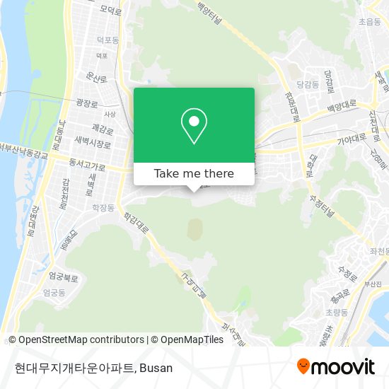 현대무지개타운아파트 map