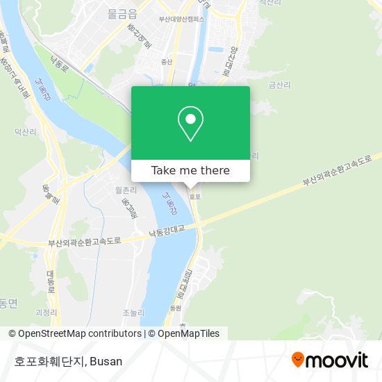 호포화훼단지 map