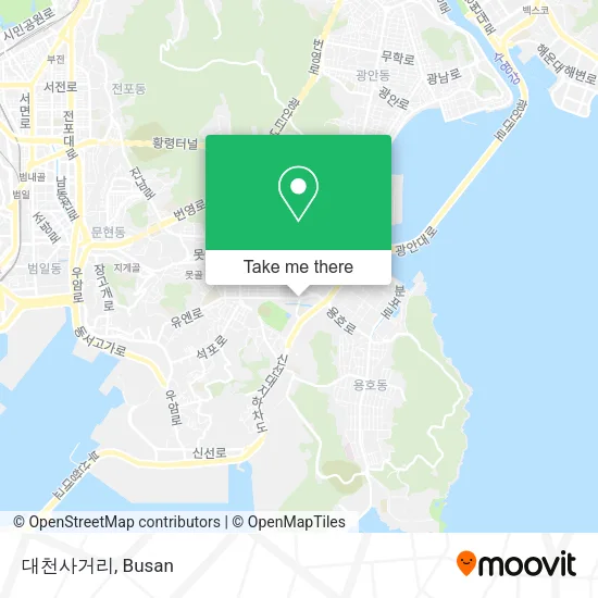 대천사거리 map