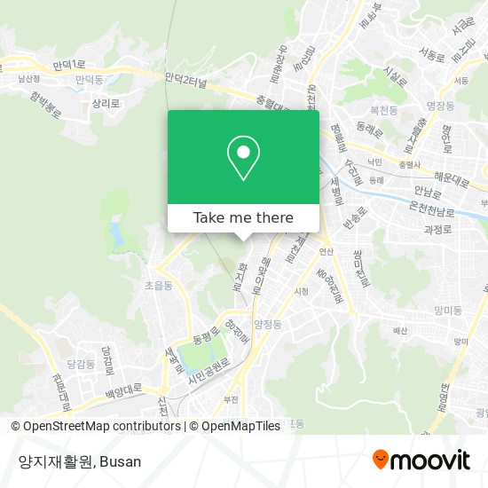 양지재활원 map