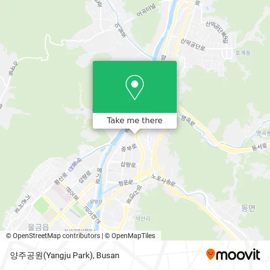 양주공원(Yangju Park) map