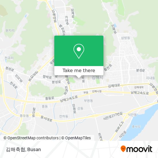 김해축협 map