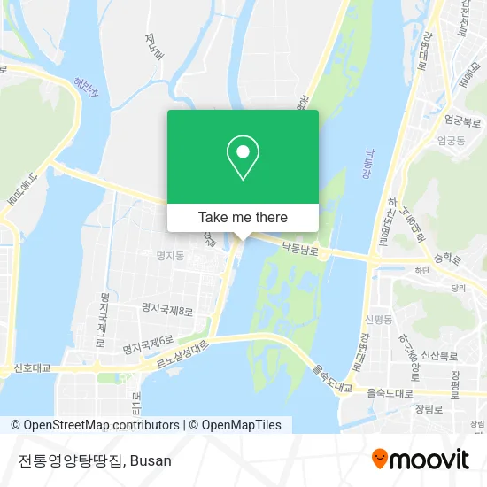 전통영양탕땅집 map