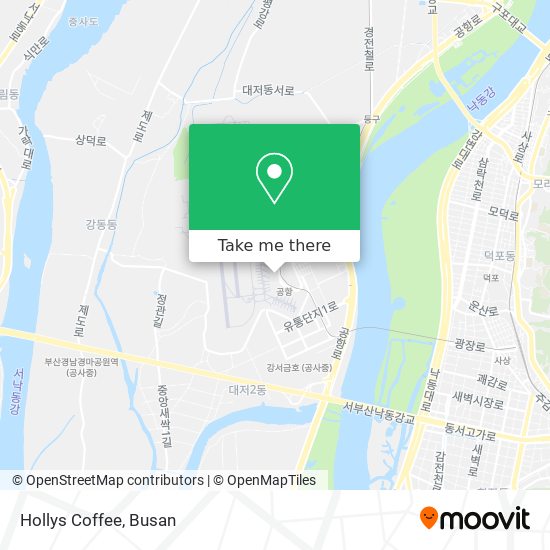 Hollys Coffee map