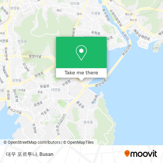 대우 포르투나 map