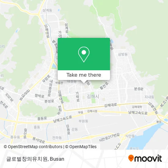 글로벌창의유치원 map