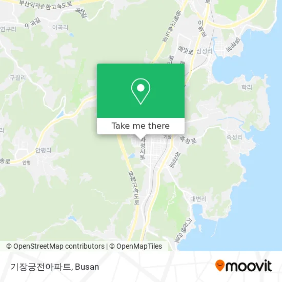 기장궁전아파트 map