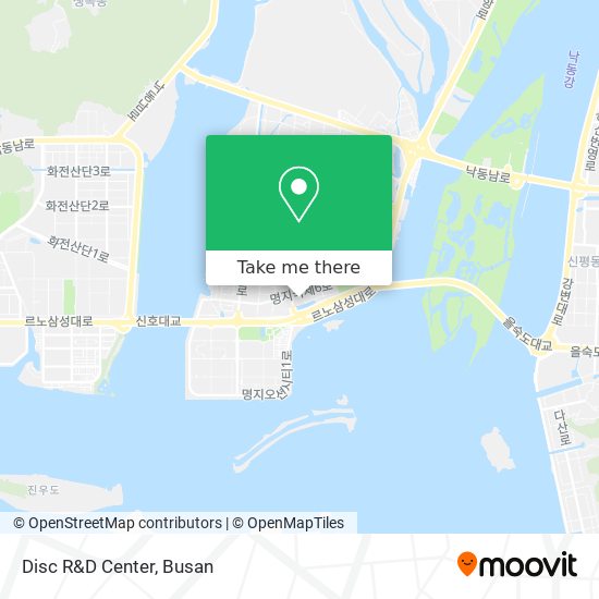 Disc R&D Center map