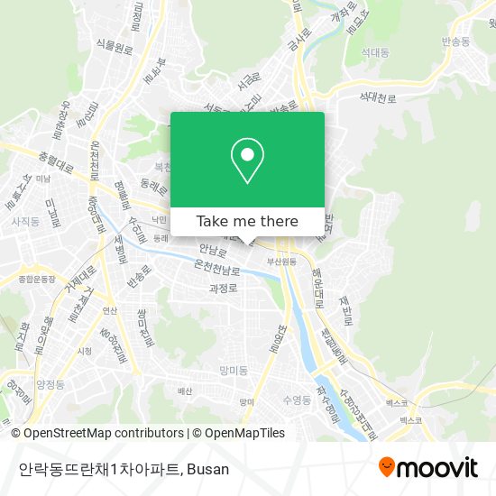 안락동뜨란채1차아파트 map