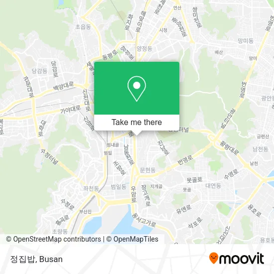 정집밥 map