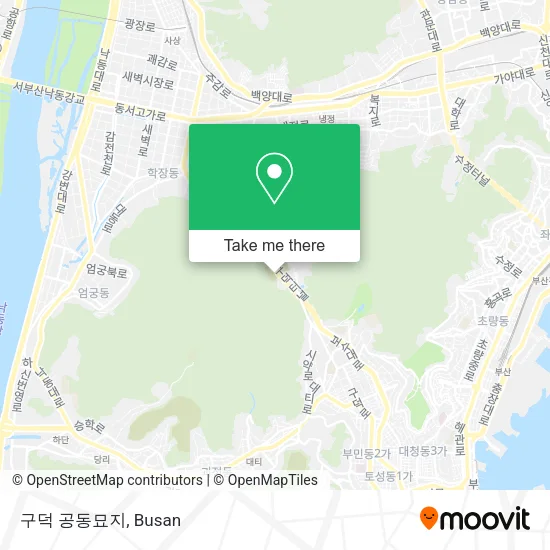 구덕 공동묘지 map