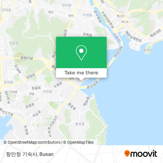항만청 기숙사 map