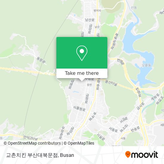 교촌치킨 부산대북문점 map