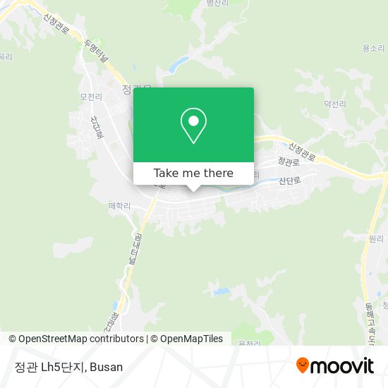 정관 Lh5단지 map