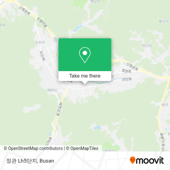 정관 Lh5단지 map