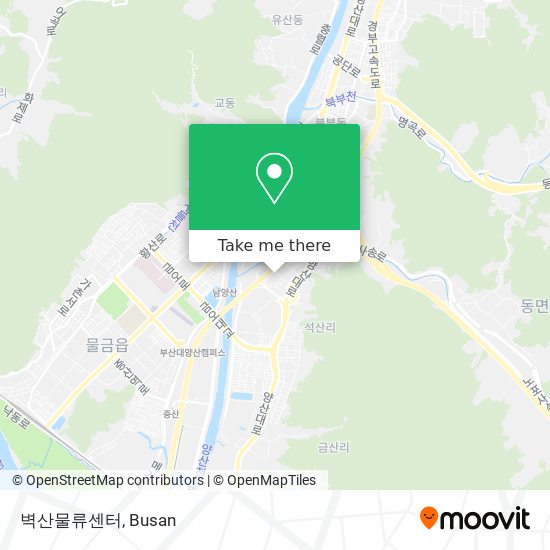 벽산물류센터 map