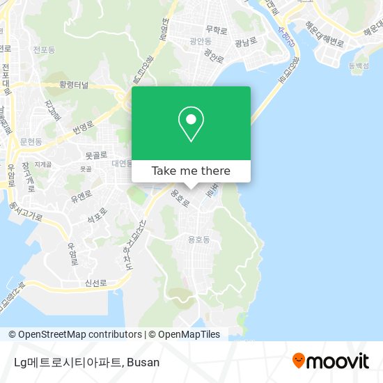 Lg메트로시티아파트 map