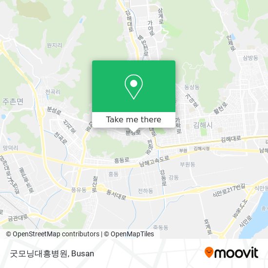 굿모닝대흥병원 map