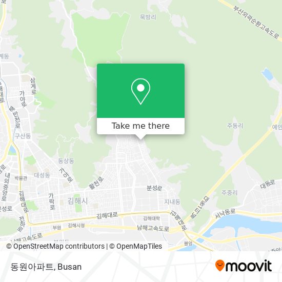 동원아파트 map