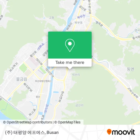 (주) 태평양 에프에스 map