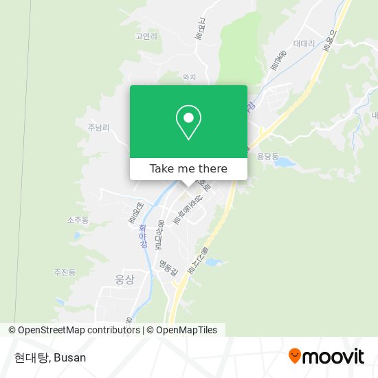 현대탕 map