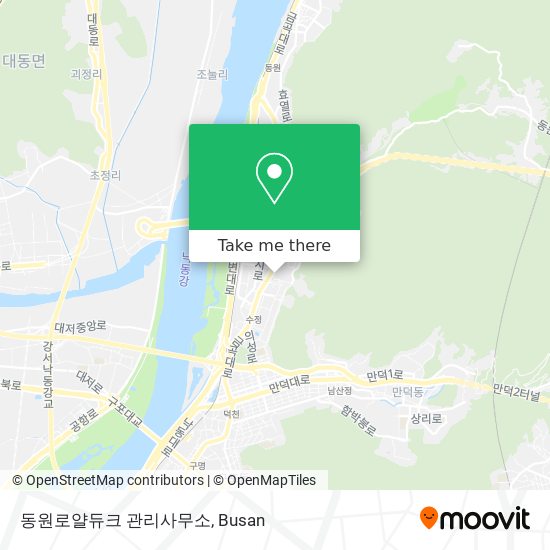 동원로얄듀크 관리사무소 map