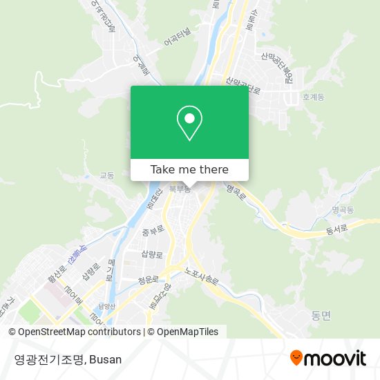 영광전기조명 map