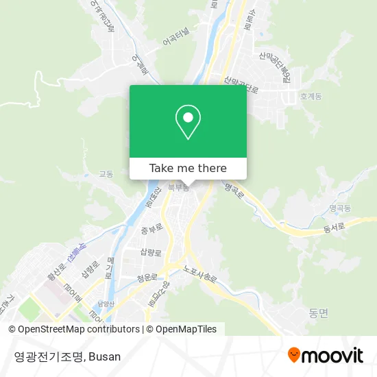 영광전기조명 map