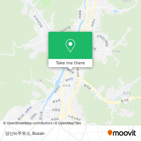 양산Ic주유소 map
