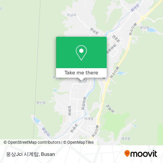 웅상Jci 시계탑 map