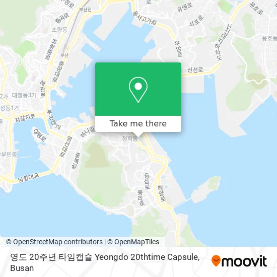 영도 20주년 타임캡슐 Yeongdo 20thtime Capsule map