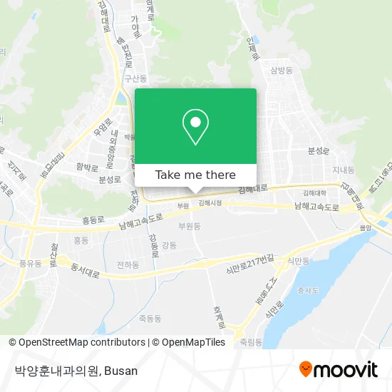 박양훈내과의원 map
