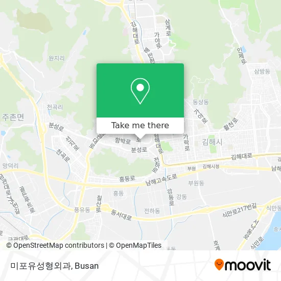 미포유성형외과 map