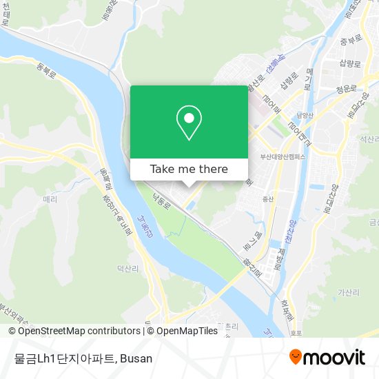 물금Lh1단지아파트 map